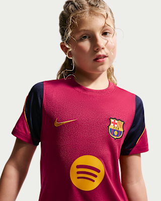 F.C. Barcelona Strike Older Kids' Nike Football Dri-FIT Short